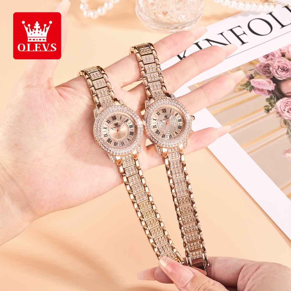 Luxury Women'S Watch - OLEVS luxe mode dames montres cadran