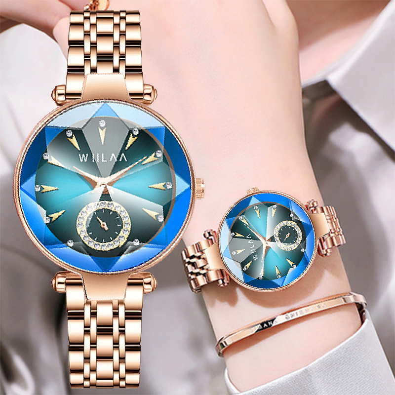 Luxury Watch And Jewelry Brand - Montre-bracelet à quartz en or rose