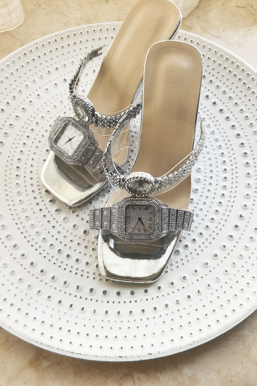 Luxury Women'S Watch - Sandales à talons hauts pour femmes,