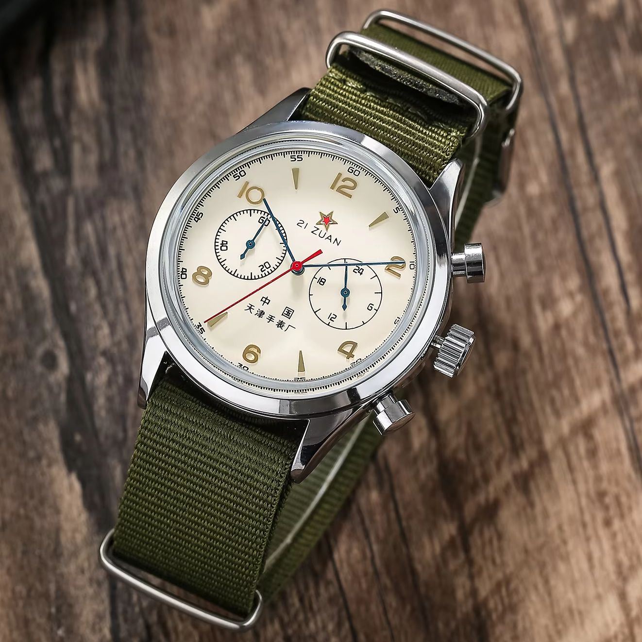 Chronograph Flyback Watch - Montres pour hommes, montre automatique Pilot