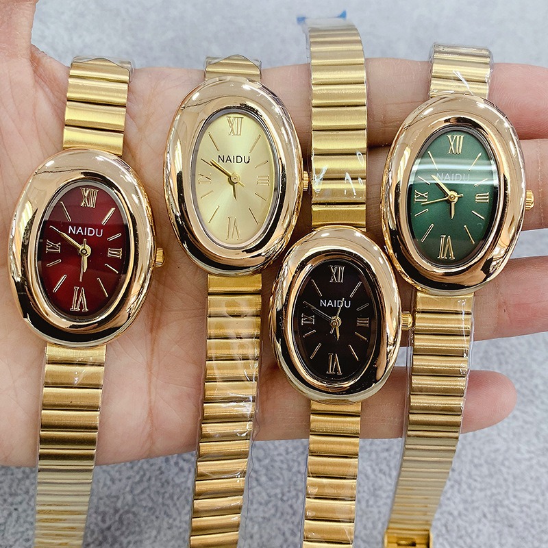 Luxury Watch For Girls - Marque de luxe or ovale femmes