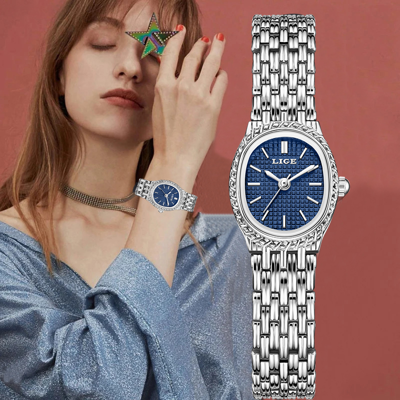 Luxury Women'S Watch - LIGE mode luxe Quartz femme montre