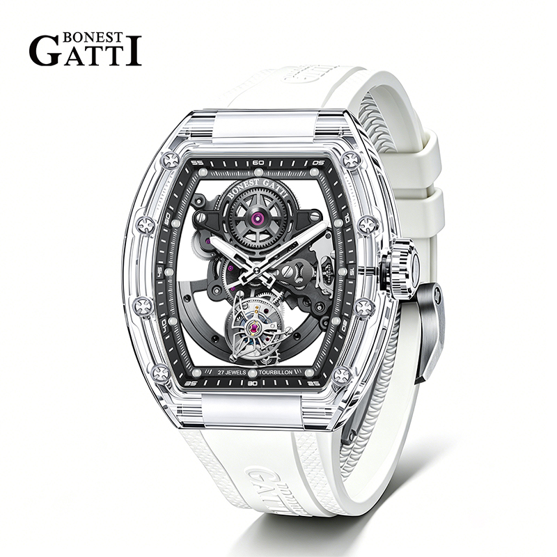 Luxury Watch Brand Tier - Montre Tourbillon pour Homme BONEST GATTI