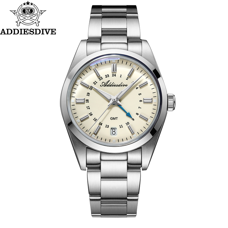 Luxury Watch Hand - ADDIESDIVE marque chaude 36mm luxe GMT