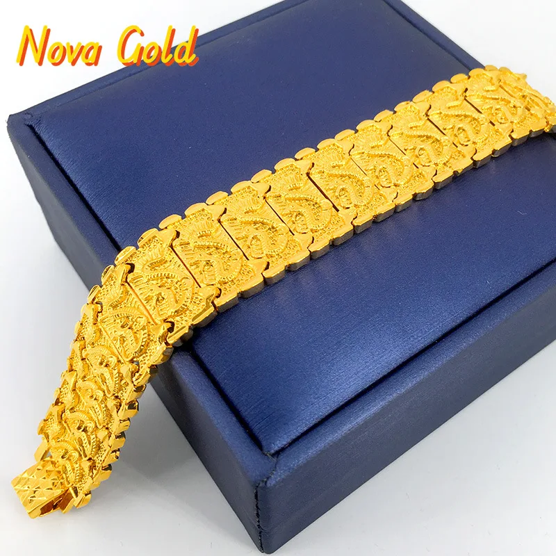 Luxury Watch Service - Bracelet pour homme NovaGlod Luxury 24K