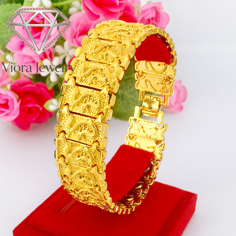 Bracelet Dragon en or véritabl - Luxury Watch Service avis et prix