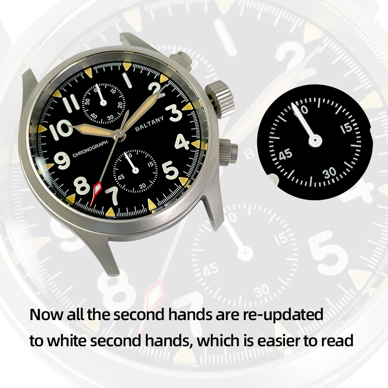 Baltany S5033 chronographe mon - Chronograph Flyback Watch avis et prix