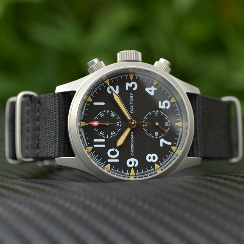 Baltany S5033 chronographe mon - Chronograph Flyback Watch avis et prix