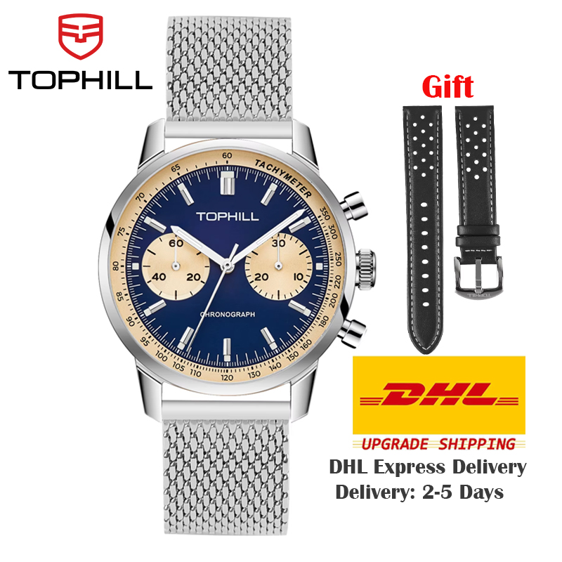 TOPHILL montre chronographe mo - Chronograph Flyback Watch avis et prix