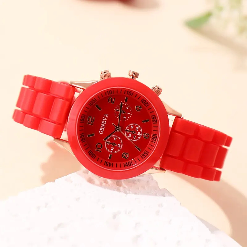 Montre à quartz en silicone ro - Luxury Watch For Girls avis et prix
