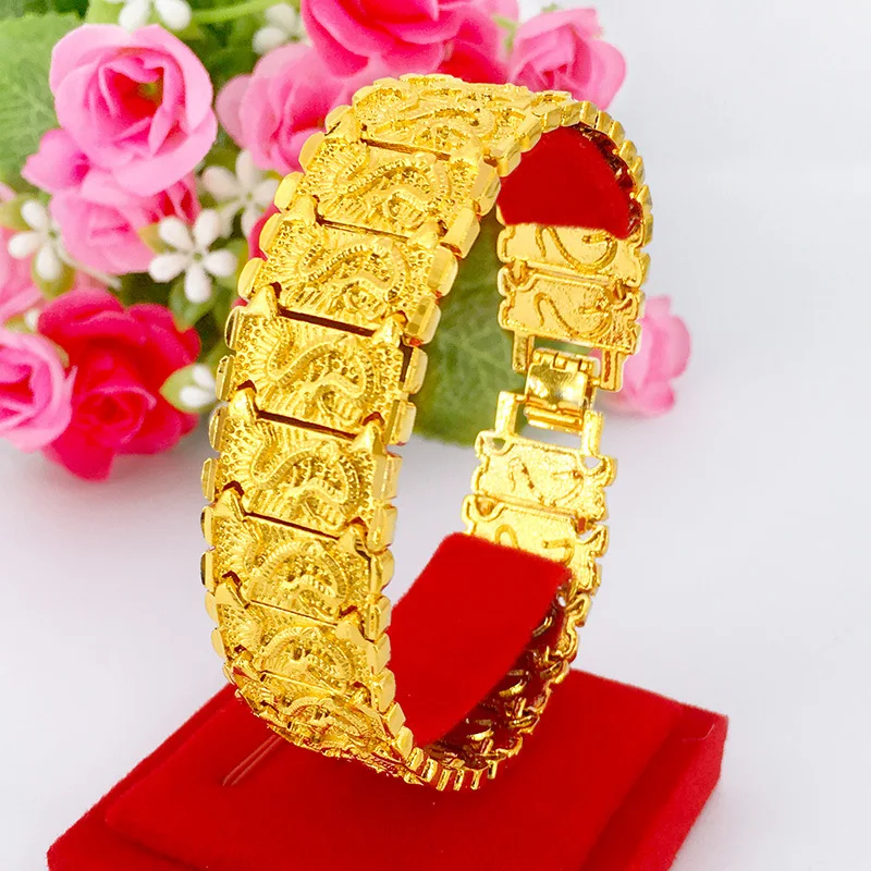 Bracelet Dragon en or pur 24 c - Luxury Watch Service avis et prix