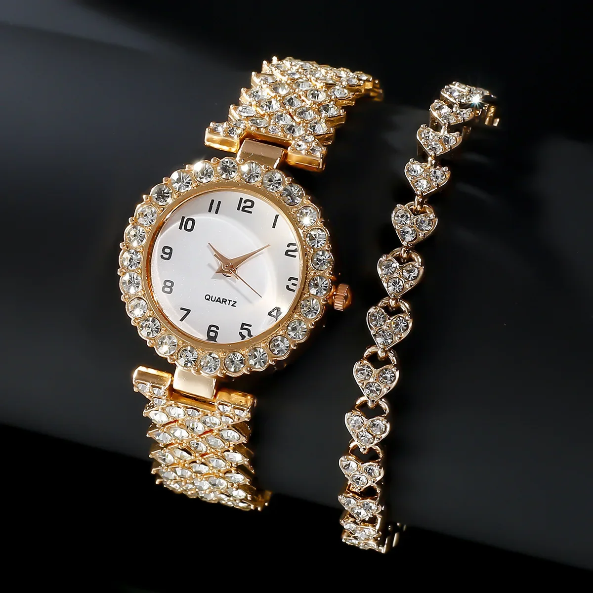 1 pièces/2 pièces de luxe mode - Luxury Watch For Girls avis et prix