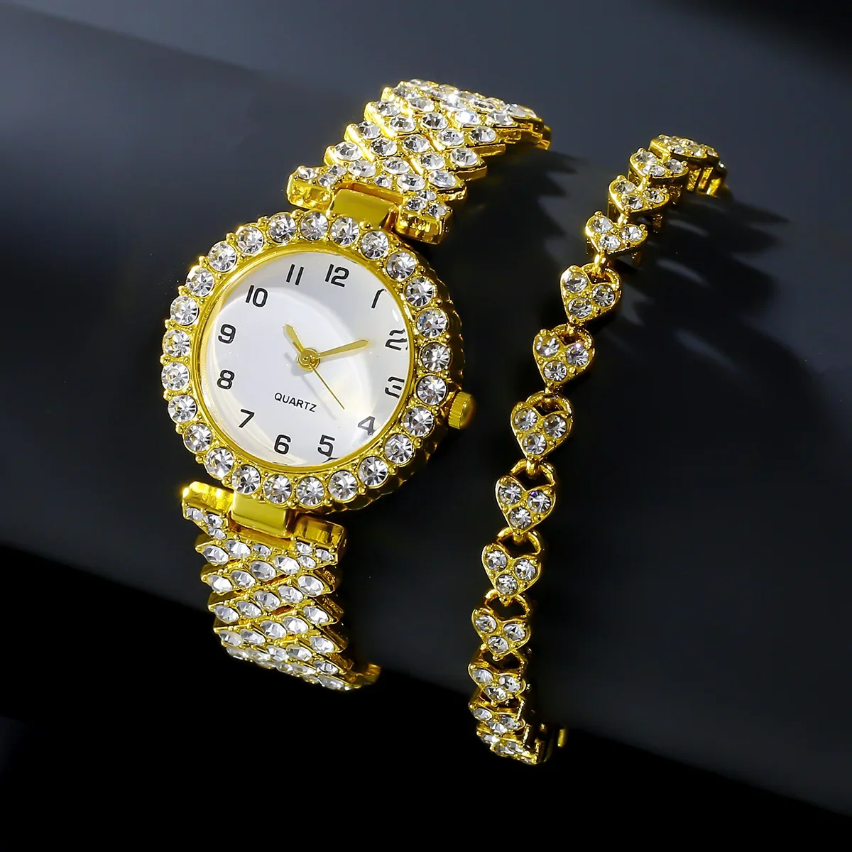 1 pièces/2 pièces de luxe mode - Luxury Watch For Girls avis et prix