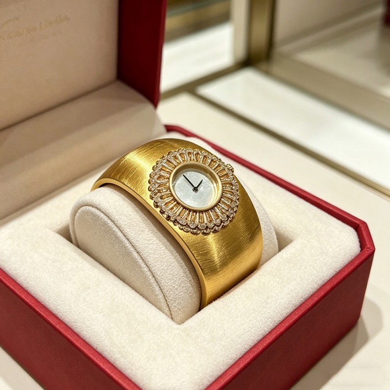 Montre en quartz plaquée or av - Luxury Watch Drawing avis et prix