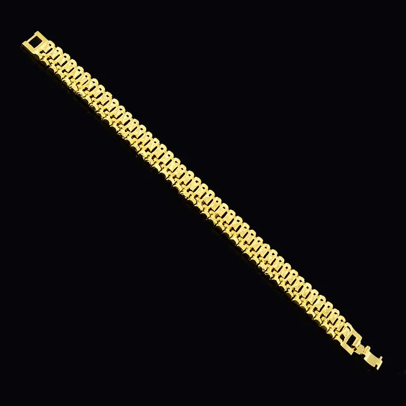 Bracelet de montre large en or - Luxury Watch Service avis et prix