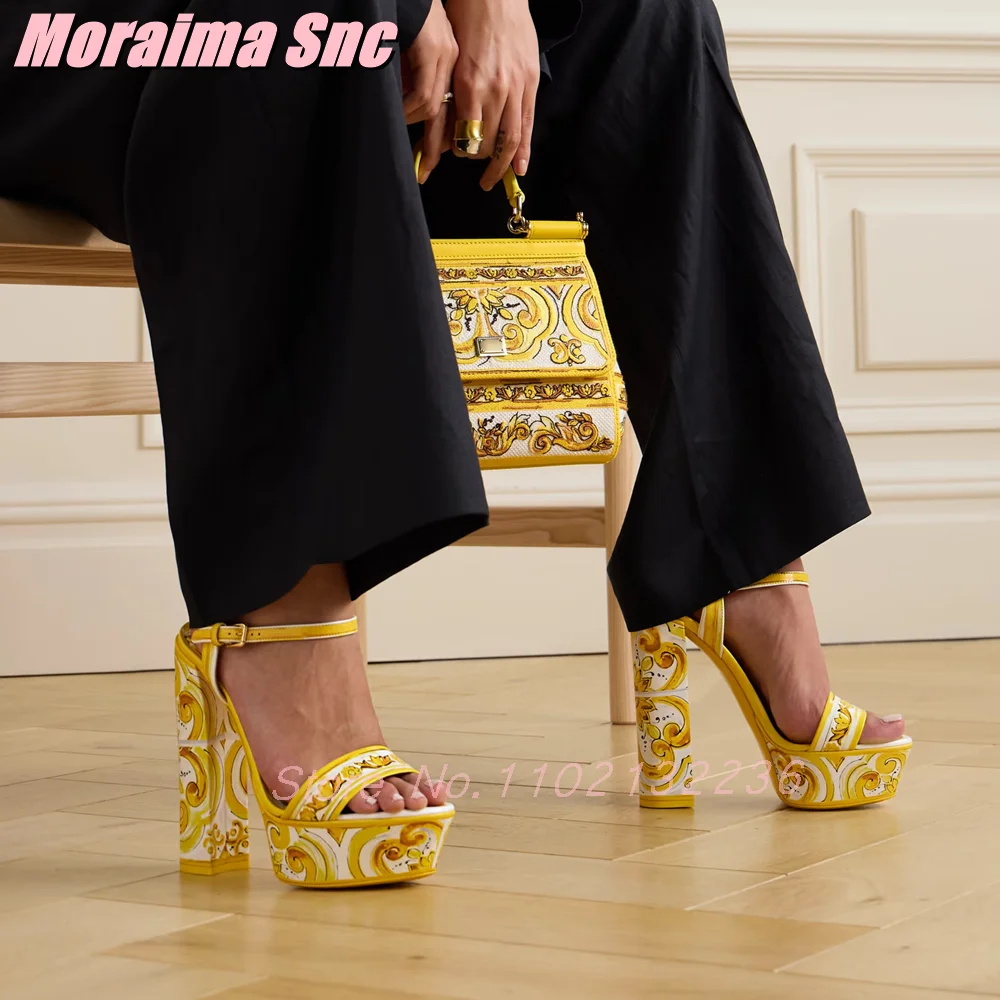 Sandales à plateforme imprimée - Luxury Watch For Girls avis et prix