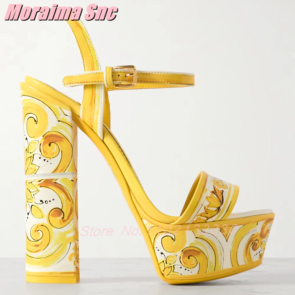 Sandales à plateforme imprimée - Luxury Watch For Girls avis et prix