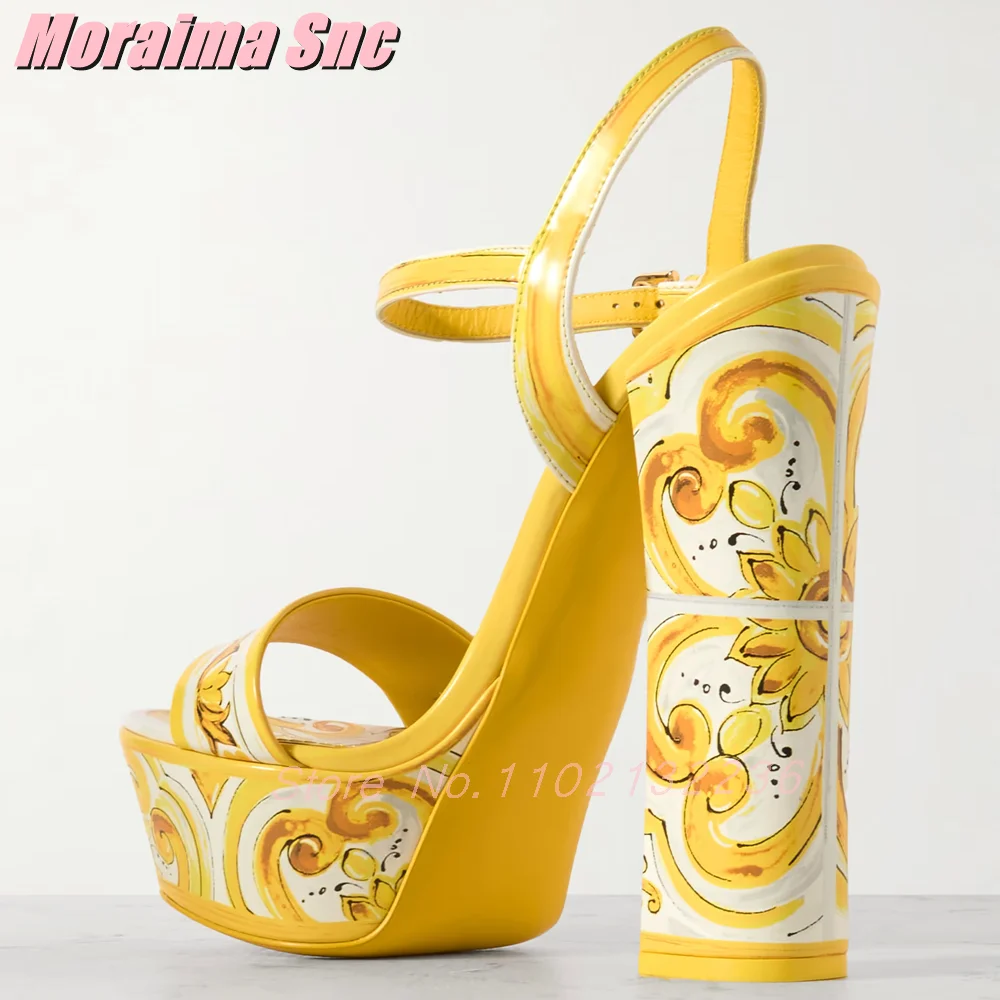 Sandales à plateforme imprimée - Luxury Watch For Girls avis et prix